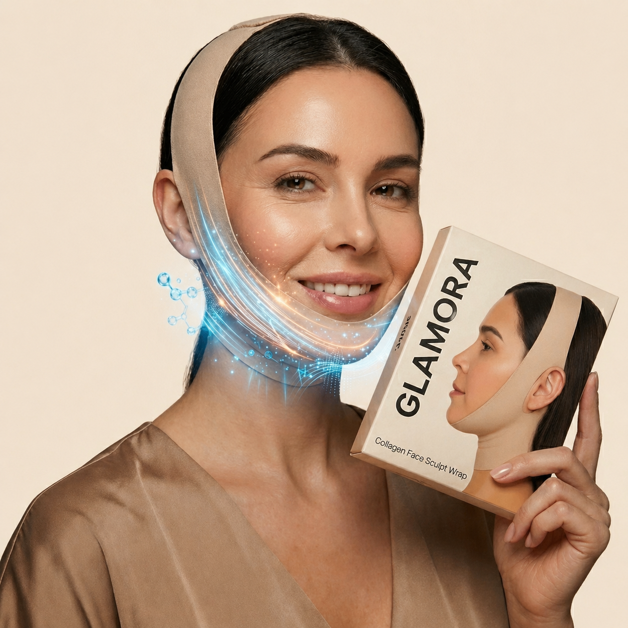 Glamora-Banda Facial Esculpidora de Rostro