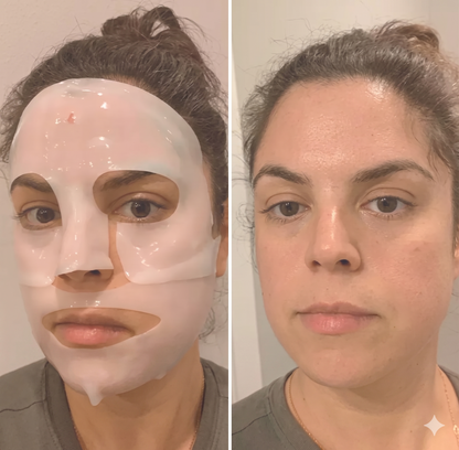 Glamora-Mascarilla Hidratante Facial con Biocolageno